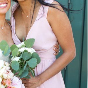 Newbury Long Pink Chiffon Joanna August Dress